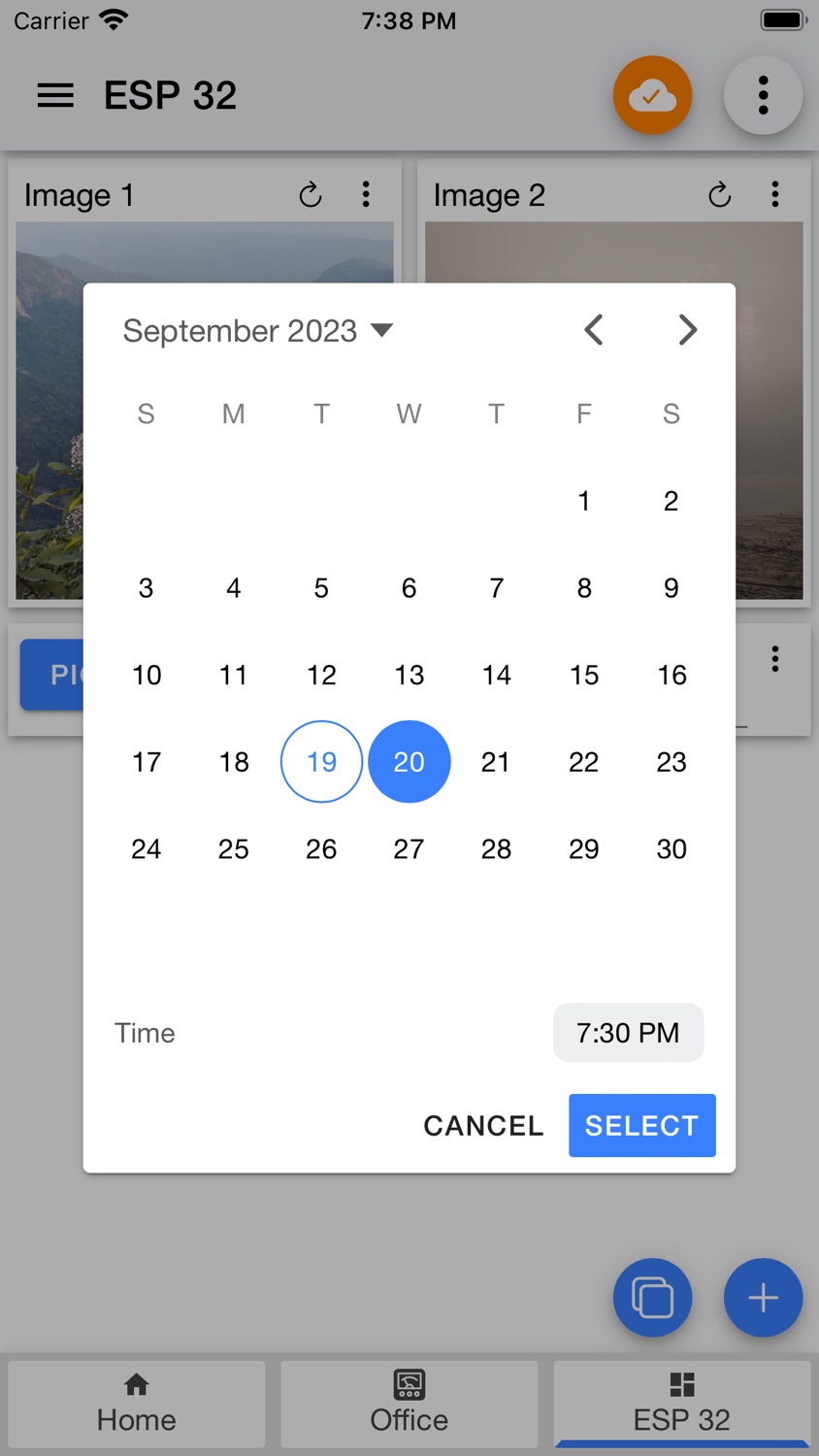 iPhone screenshot