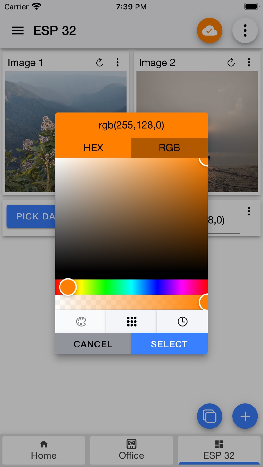 iPhone screenshot
