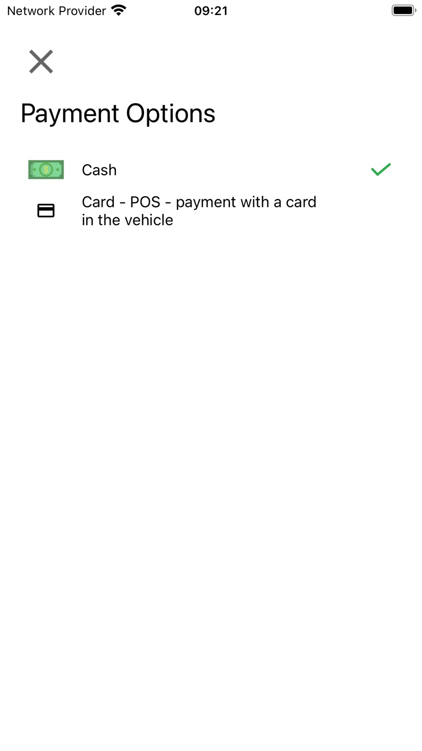 iPhone screenshot