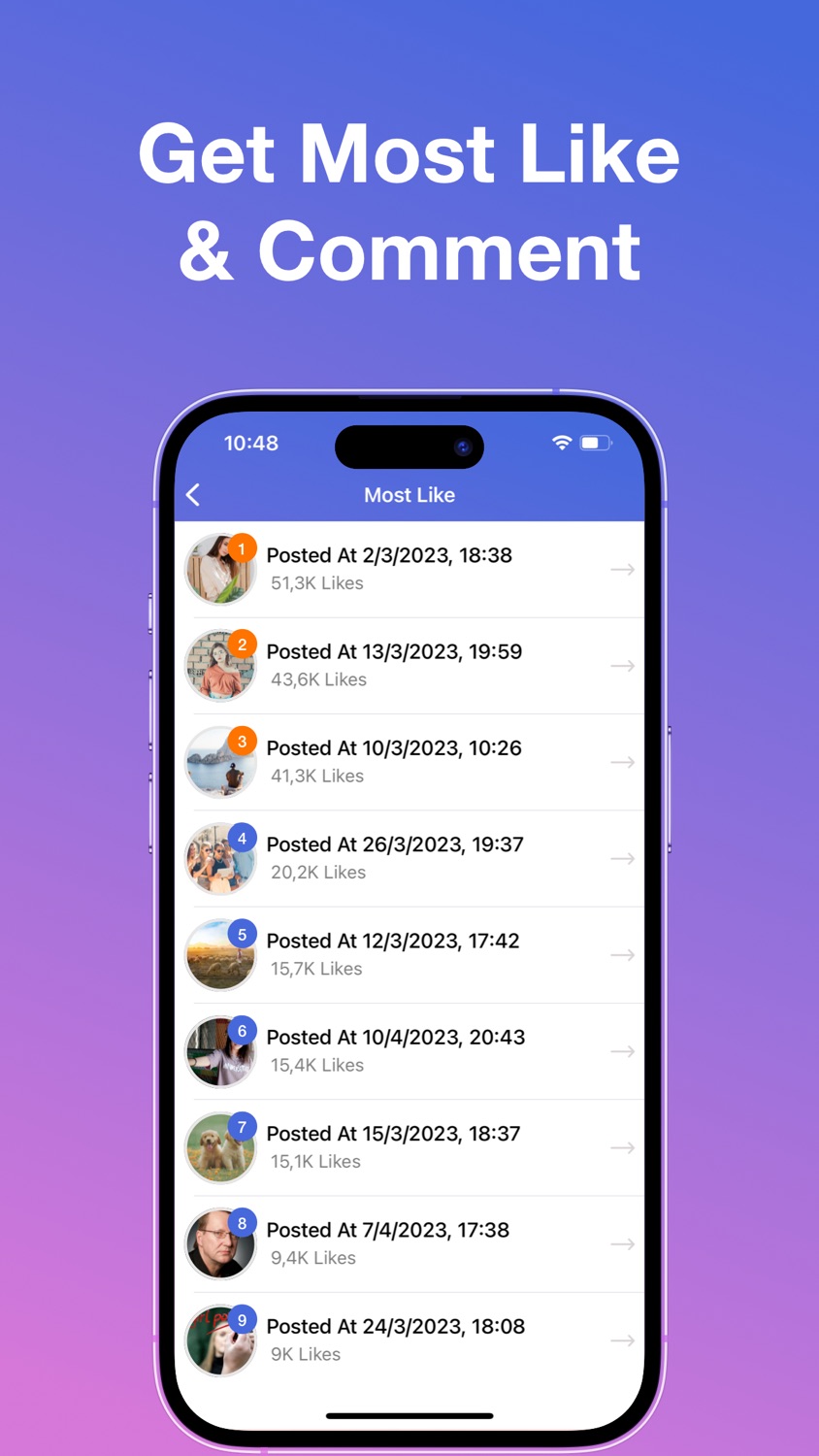 iPhone screenshot