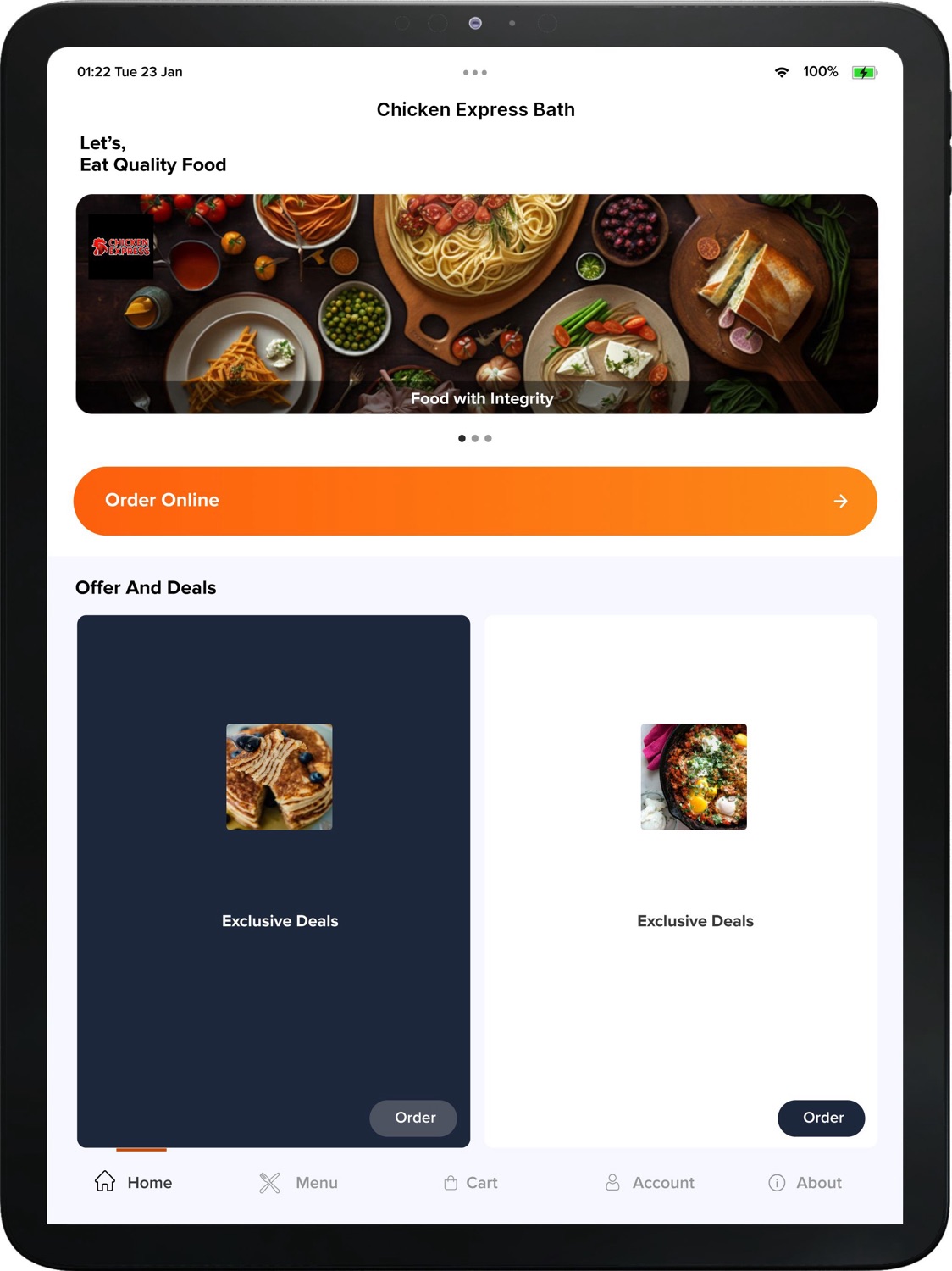 iPad screenshot