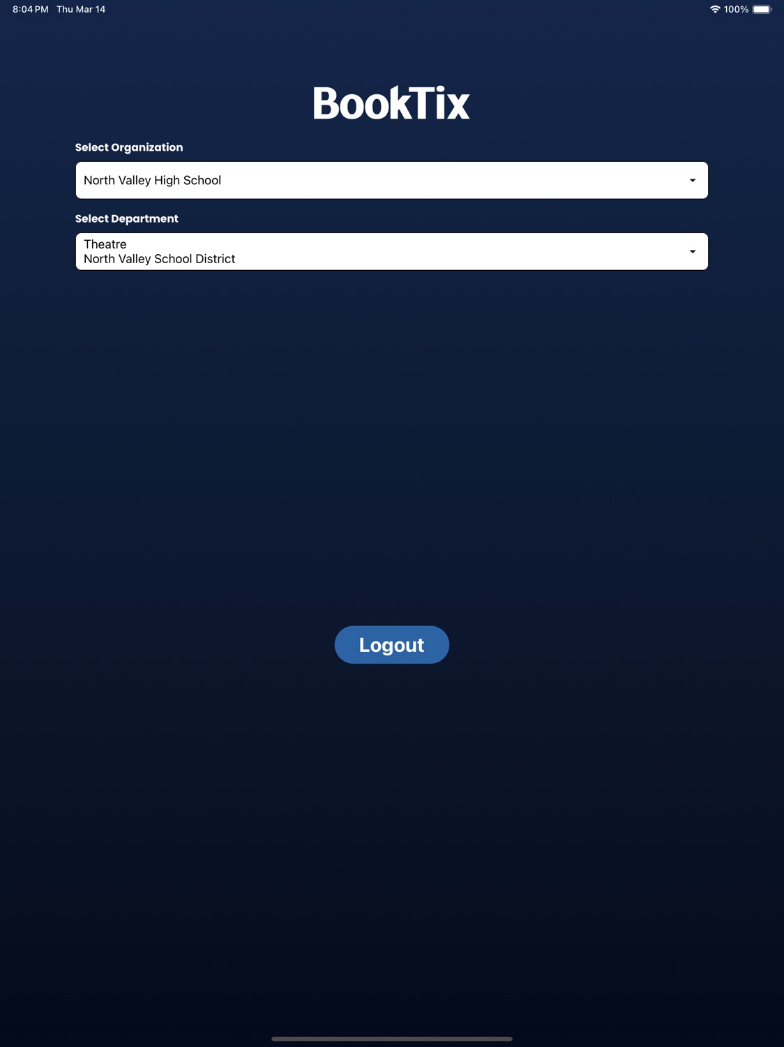 iPad screenshot