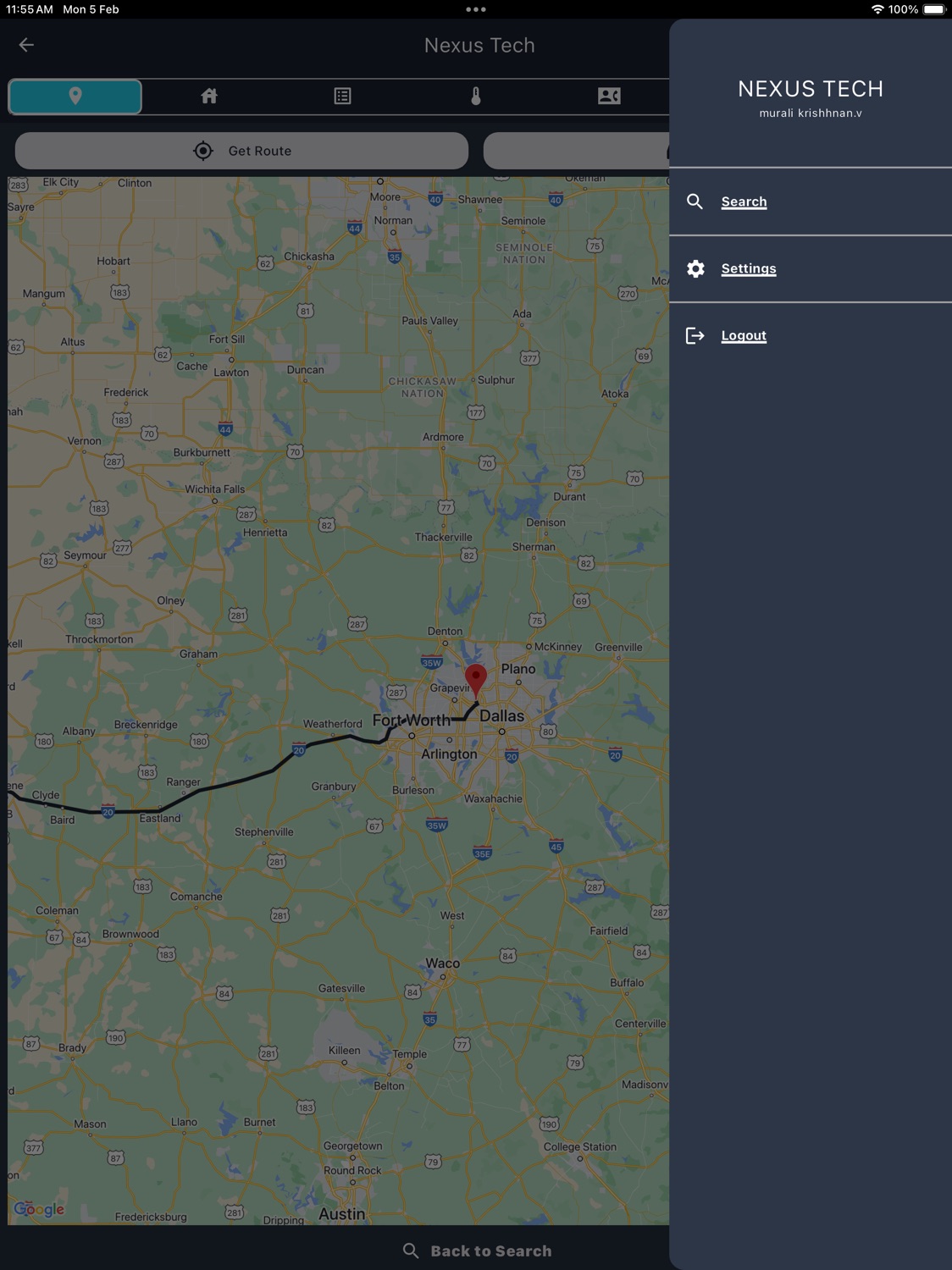iPad screenshot