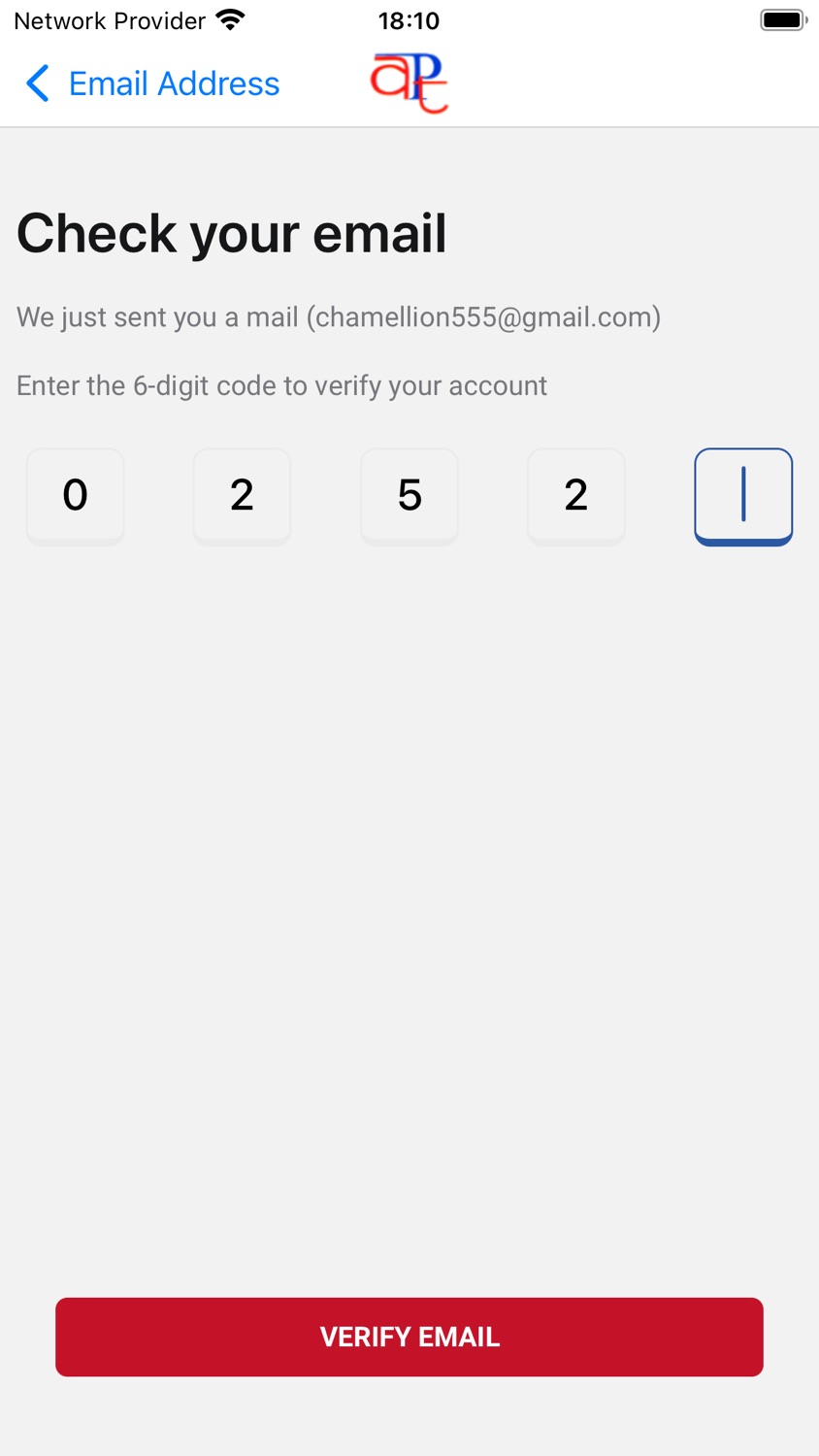 iPhone screenshot