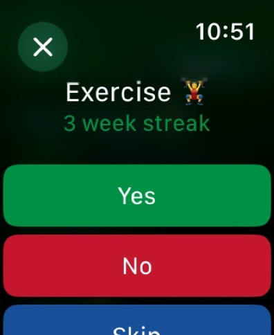 Apple Watch screenshot