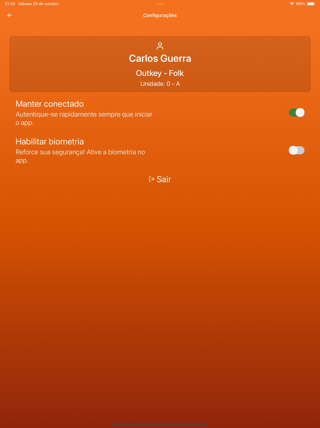 iPad screenshot