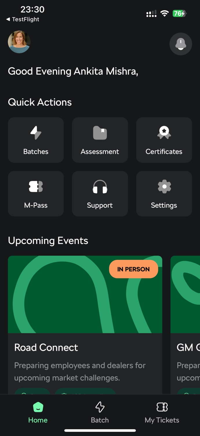 iPhone screenshot