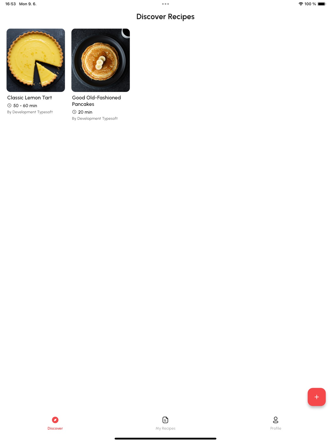 iPad screenshot