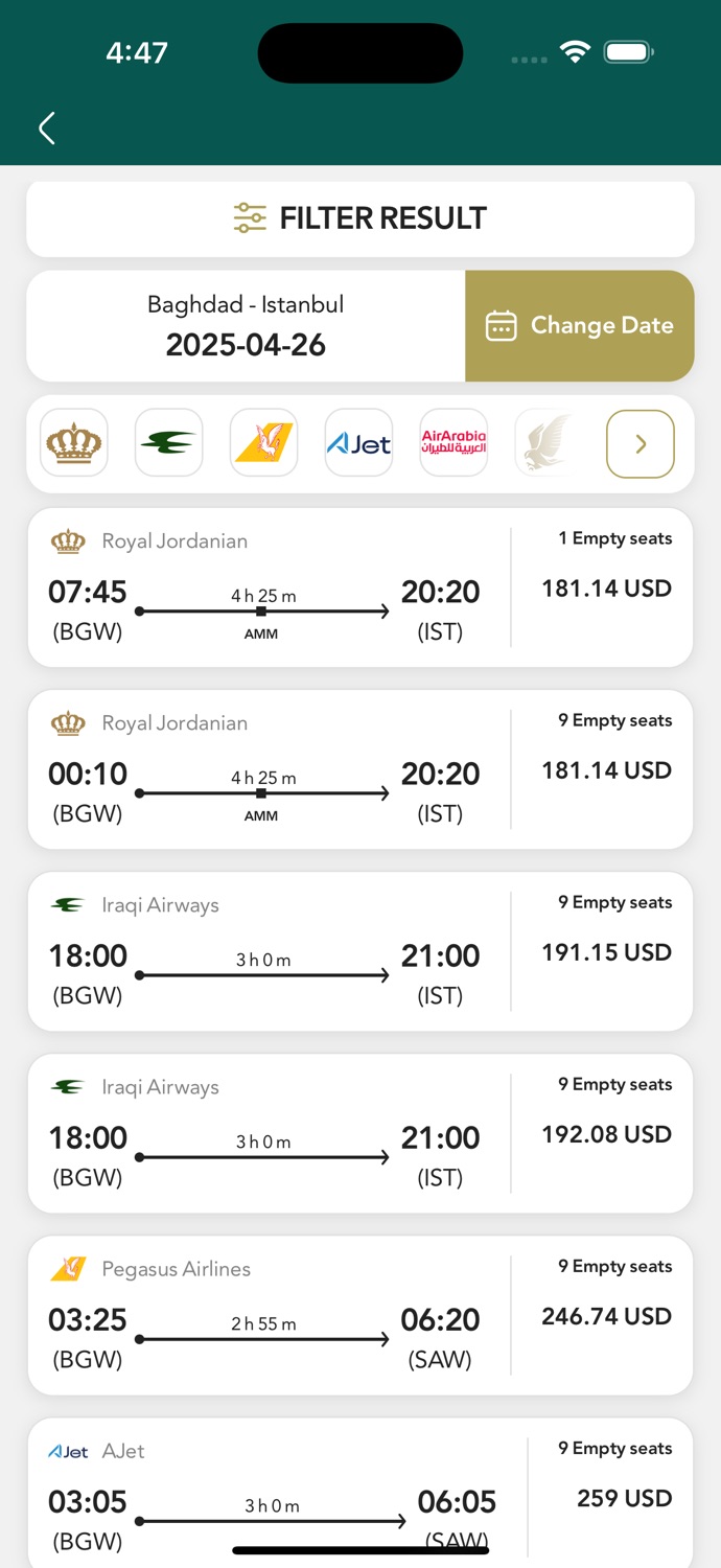 iPhone screenshot
