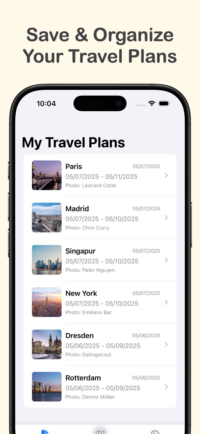 iPhone screenshot