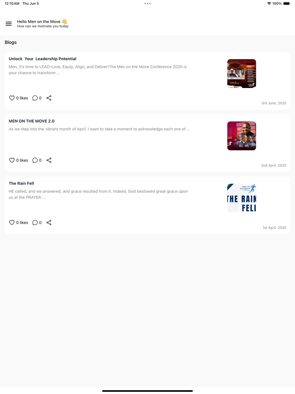iPad screenshot
