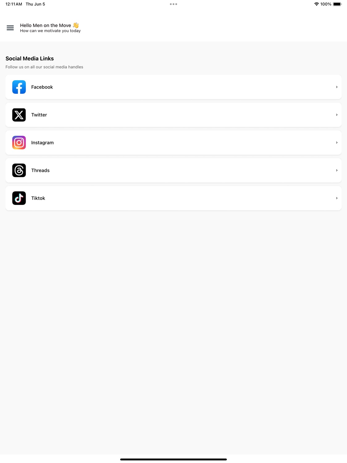 iPad screenshot