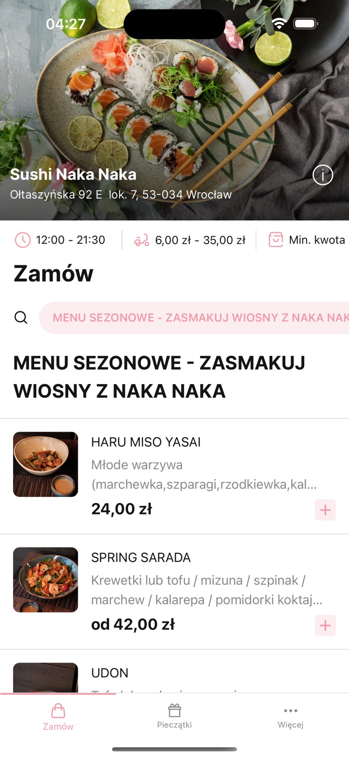 iPhone screenshot