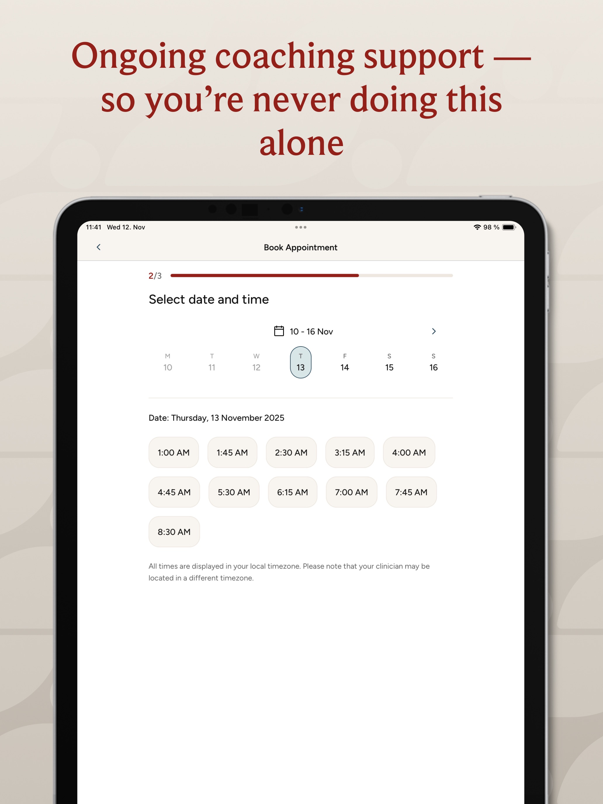 iPad screenshot