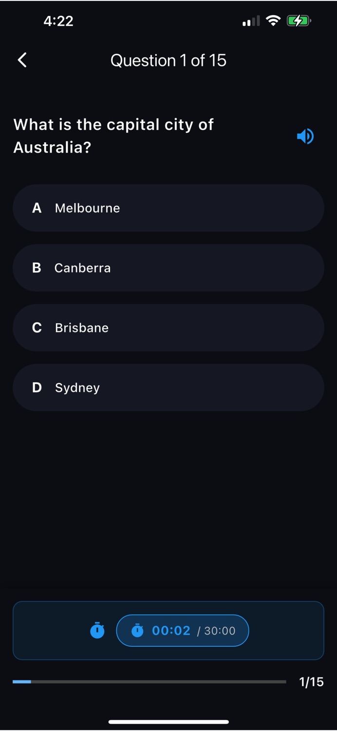 iPhone screenshot