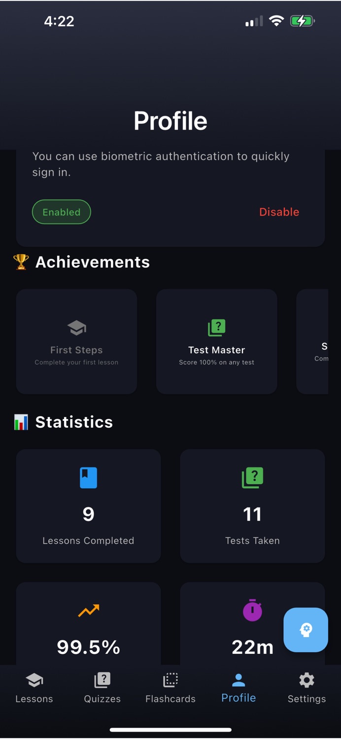 iPhone screenshot