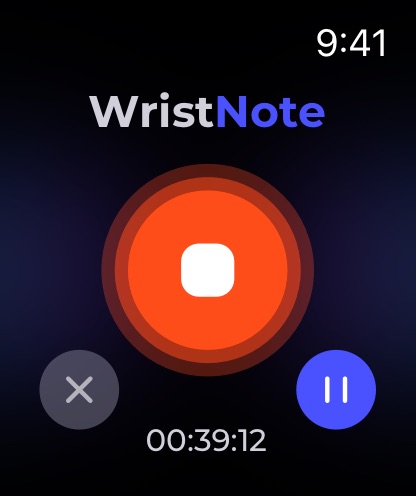 Apple Watch screenshot