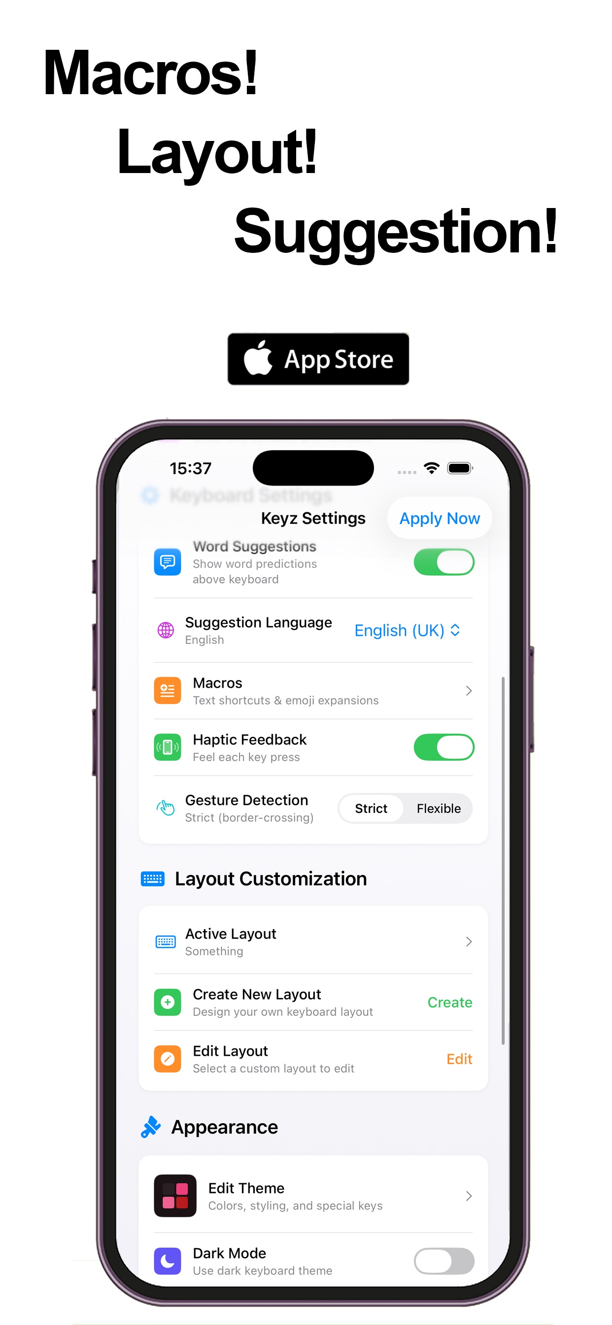 iPhone screenshot