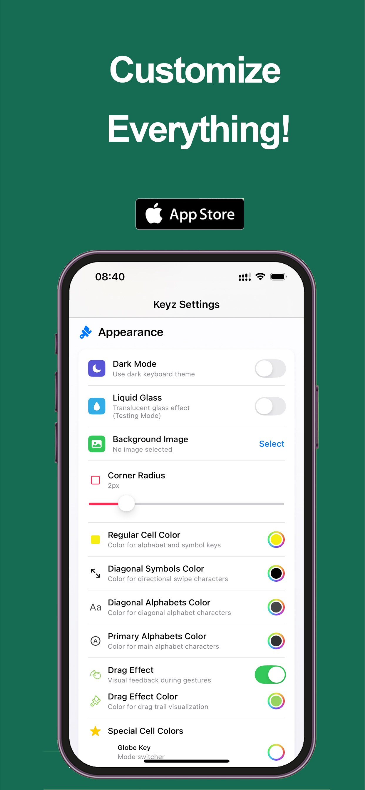 iPhone screenshot