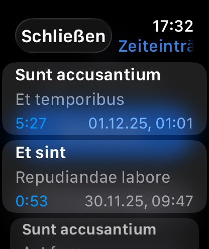 Apple Watch screenshot