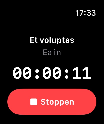 Apple Watch screenshot