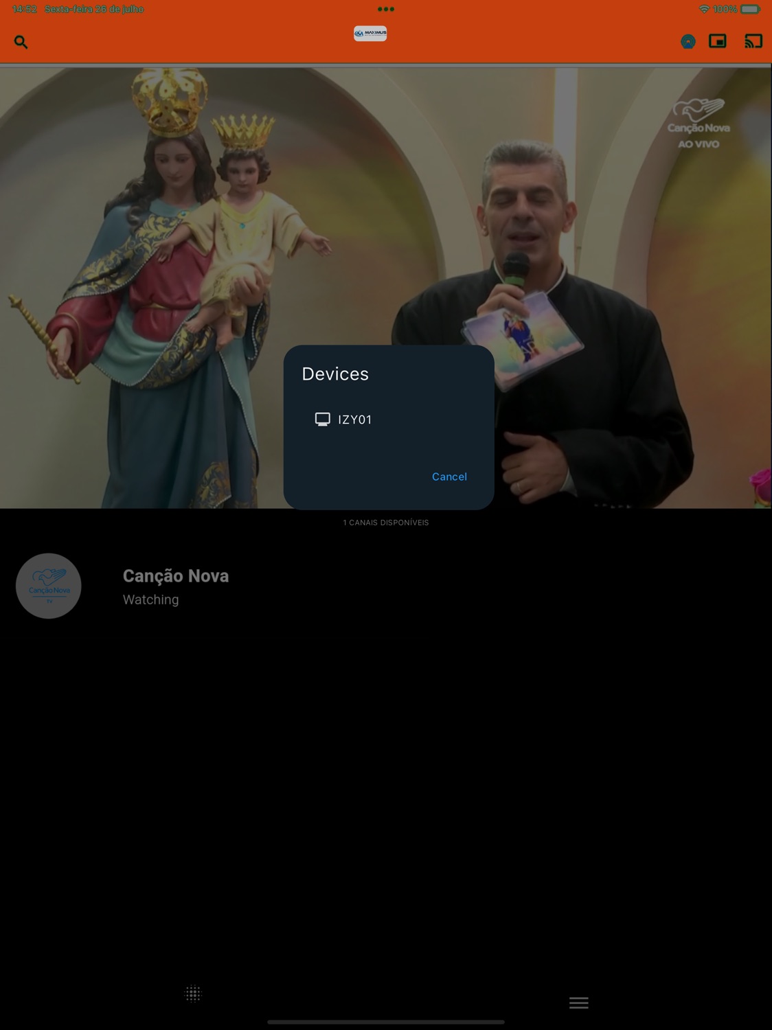 iPad screenshot
