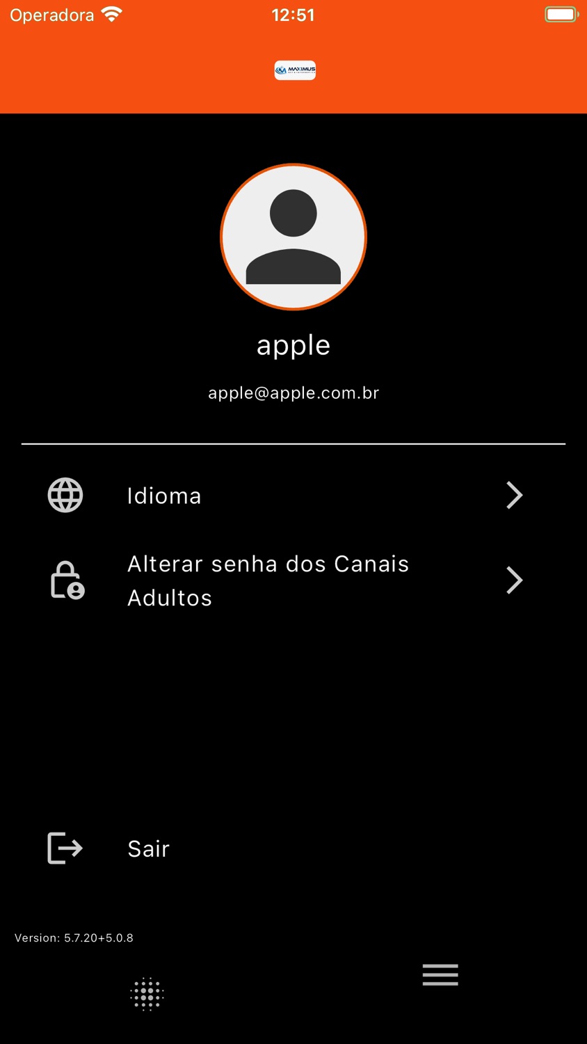 iPhone screenshot