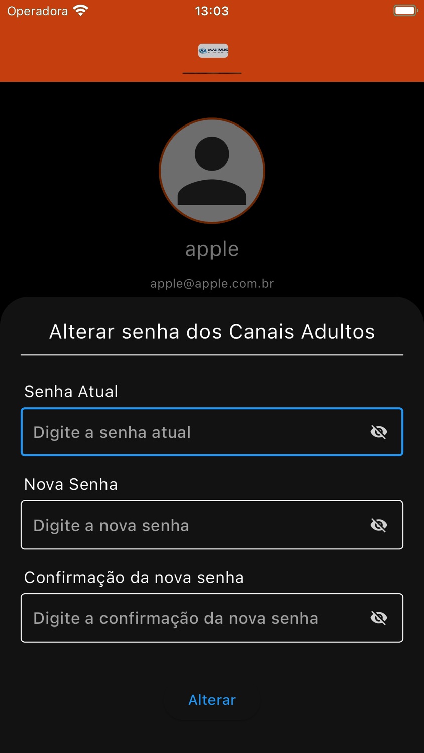 iPhone screenshot