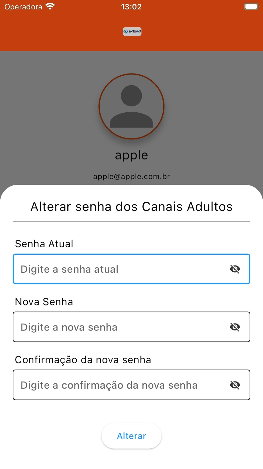 iPhone screenshot