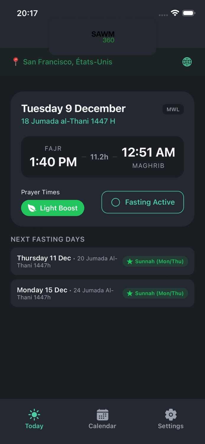 iPhone screenshot