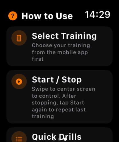 Apple Watch screenshot