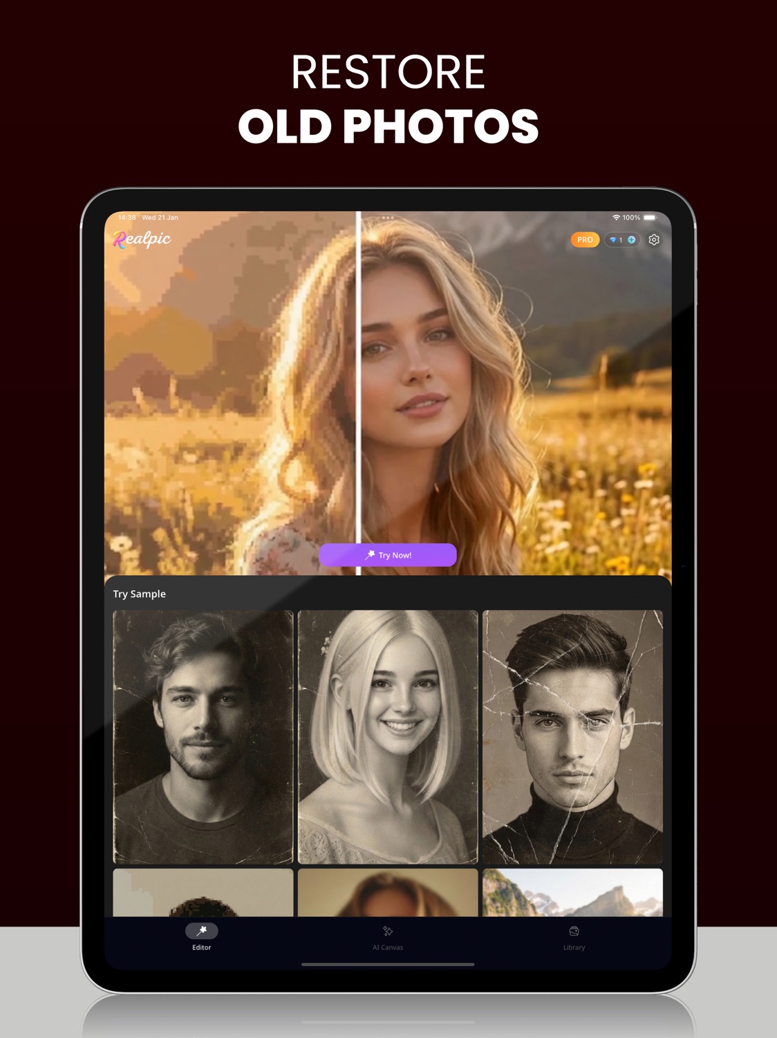 iPad screenshot