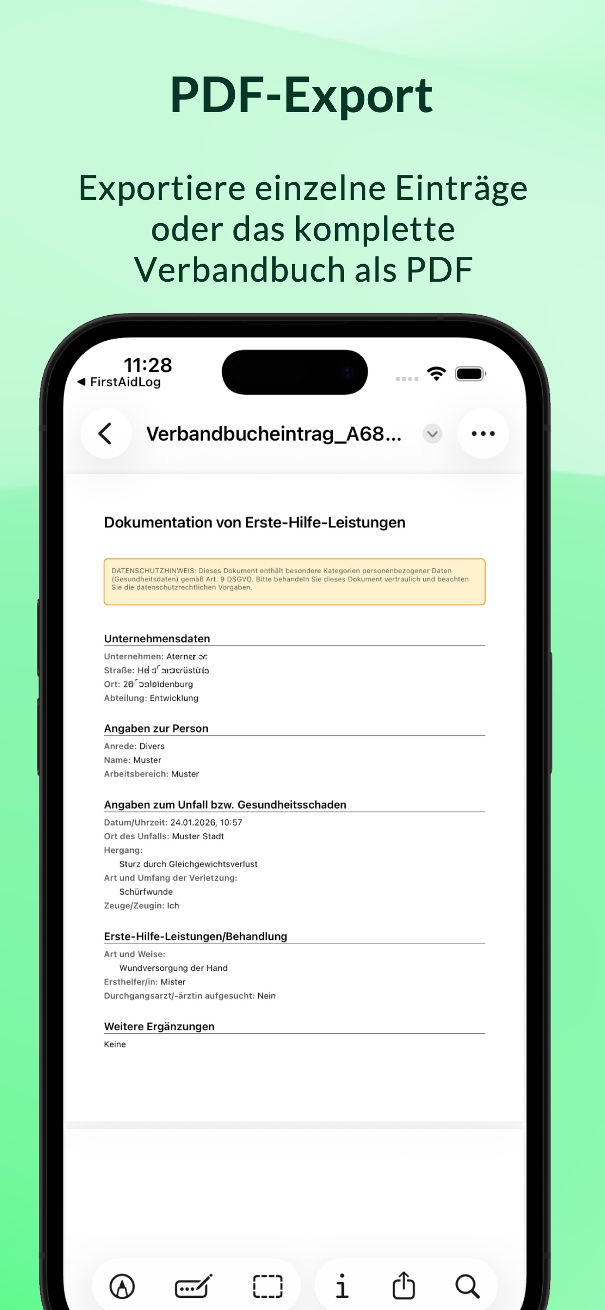 iPhone screenshot