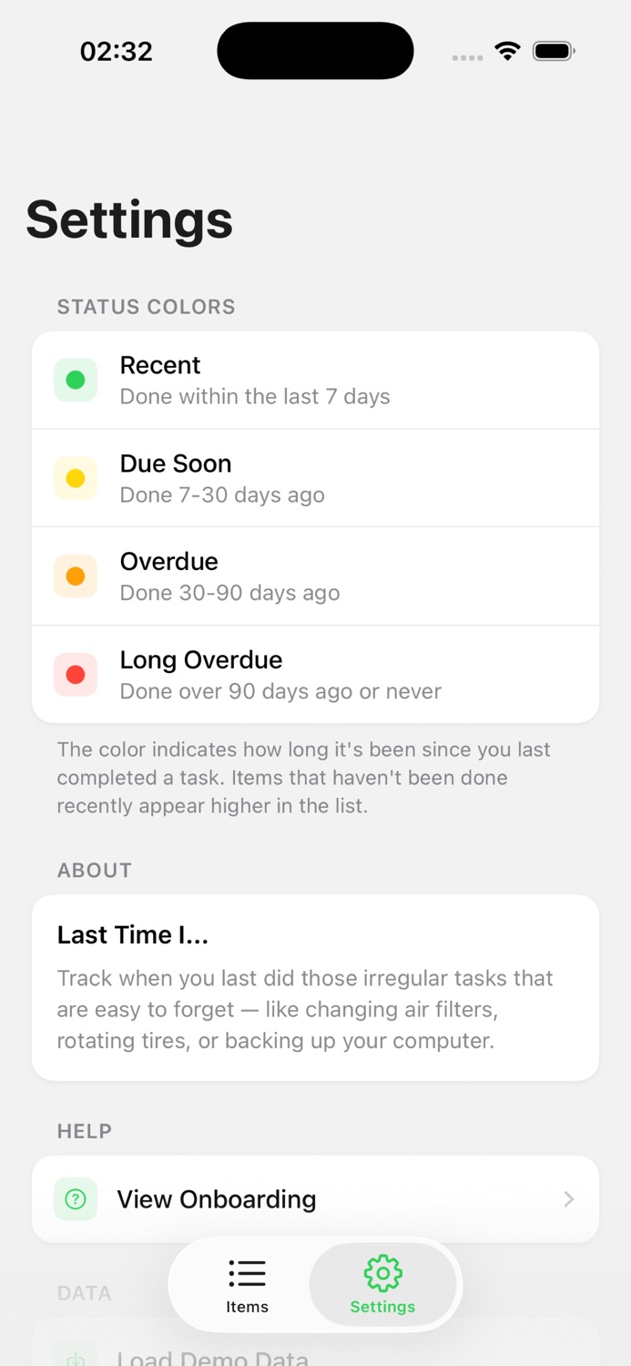 iPhone screenshot