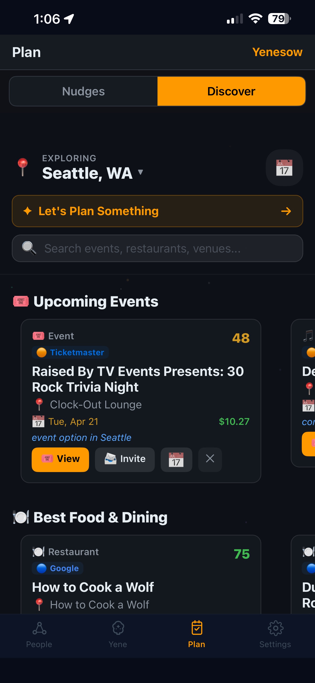 iPhone screenshot