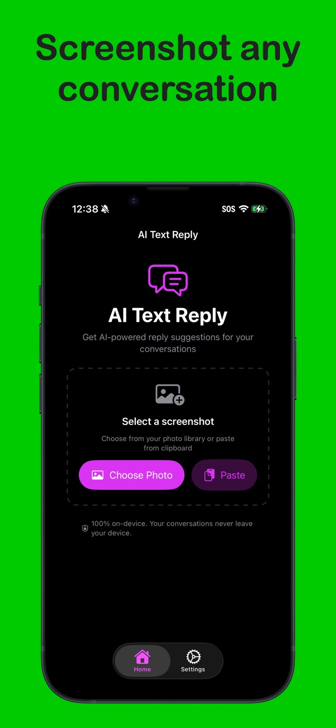 iPhone screenshot