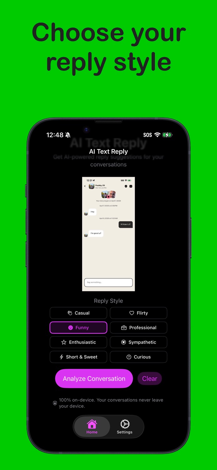 iPhone screenshot