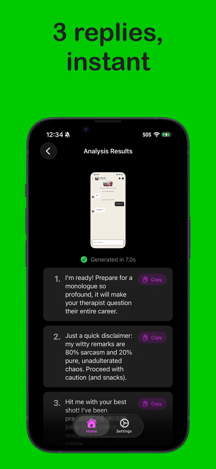 iPhone screenshot