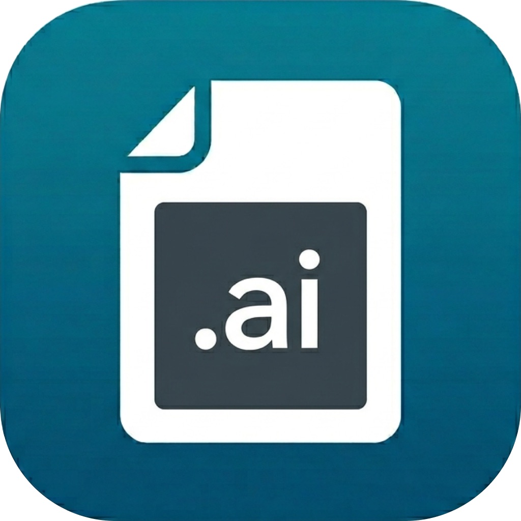 Illustrator File Viewer: .AI icon