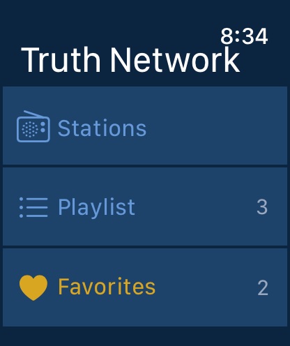 Apple Watch screenshot