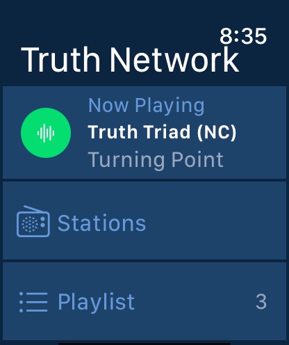 Apple Watch screenshot