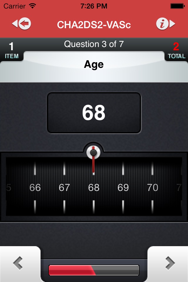 iPhone screenshot
