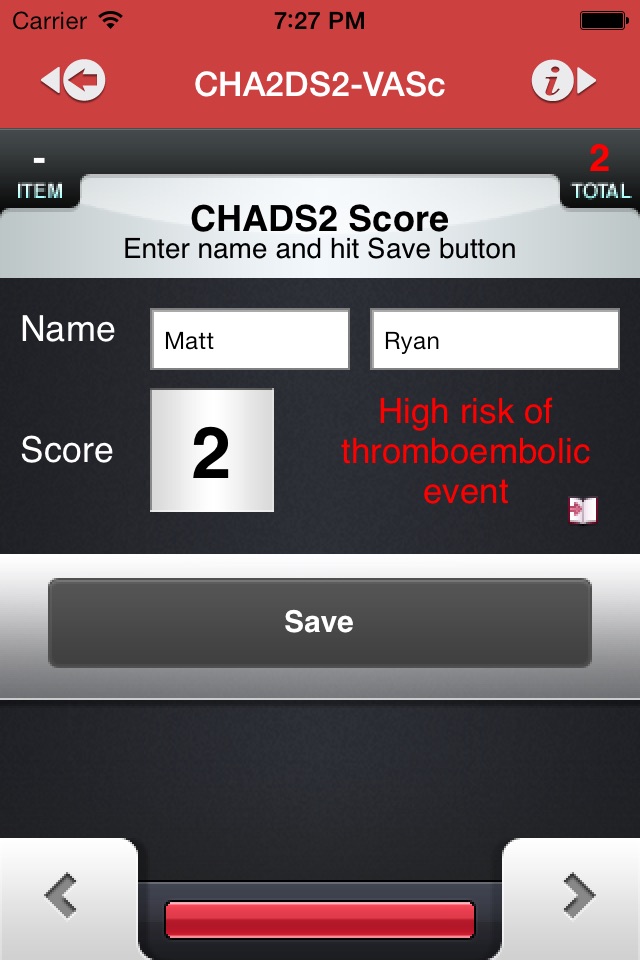 iPhone screenshot