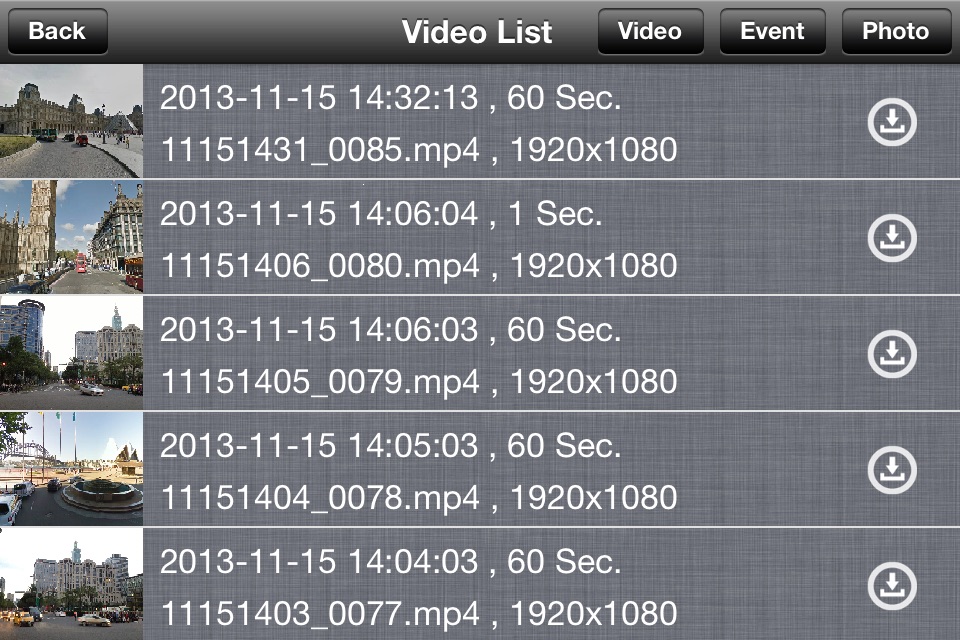 iPhone screenshot