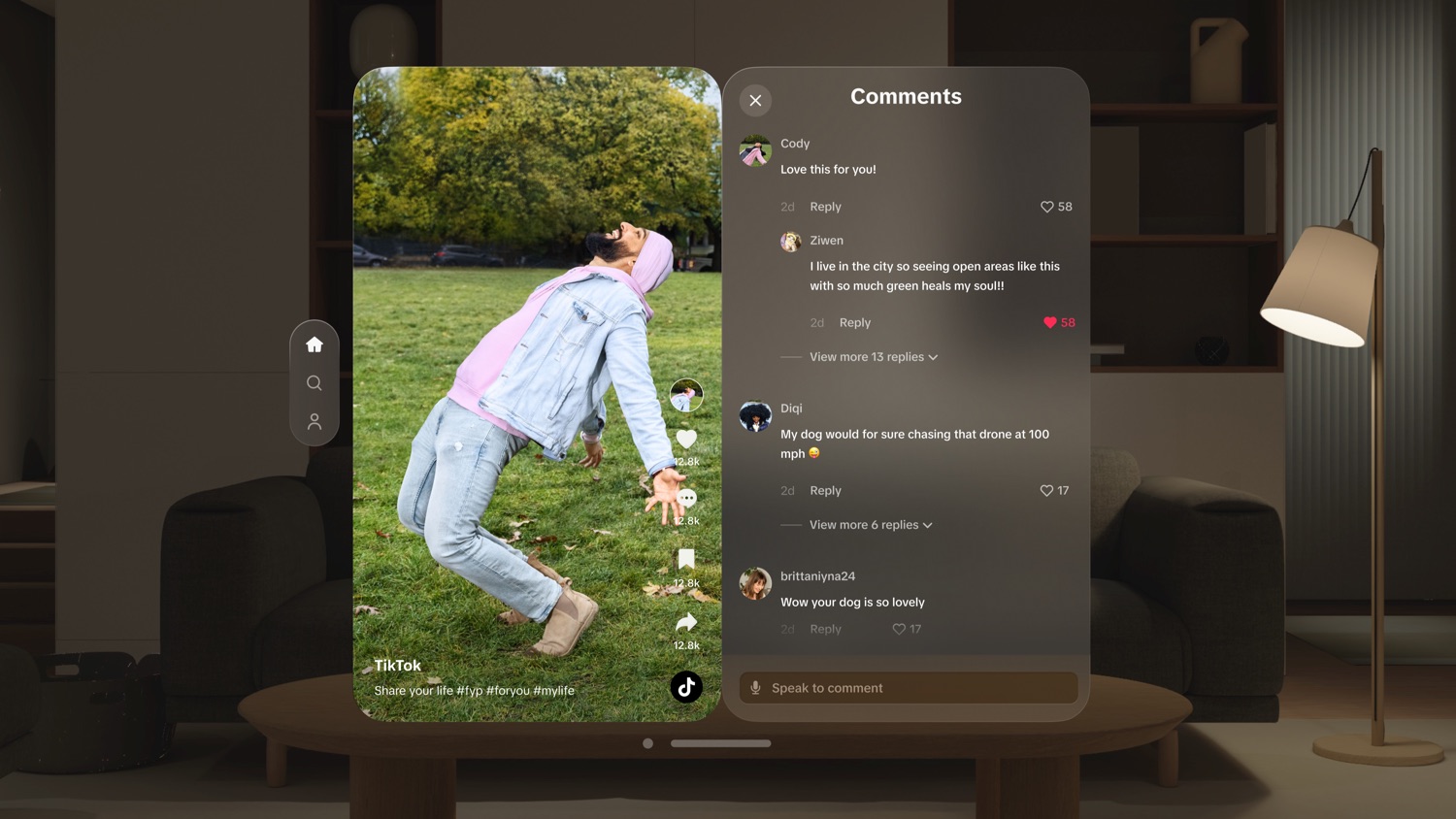 Apple Vision Pro screenshot