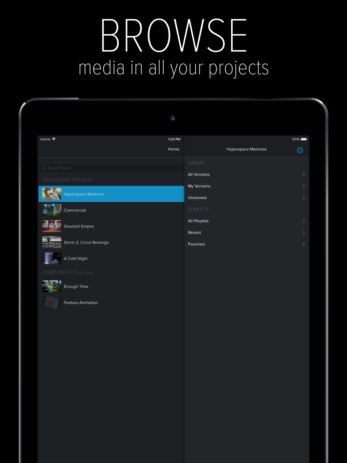 iPad screenshot