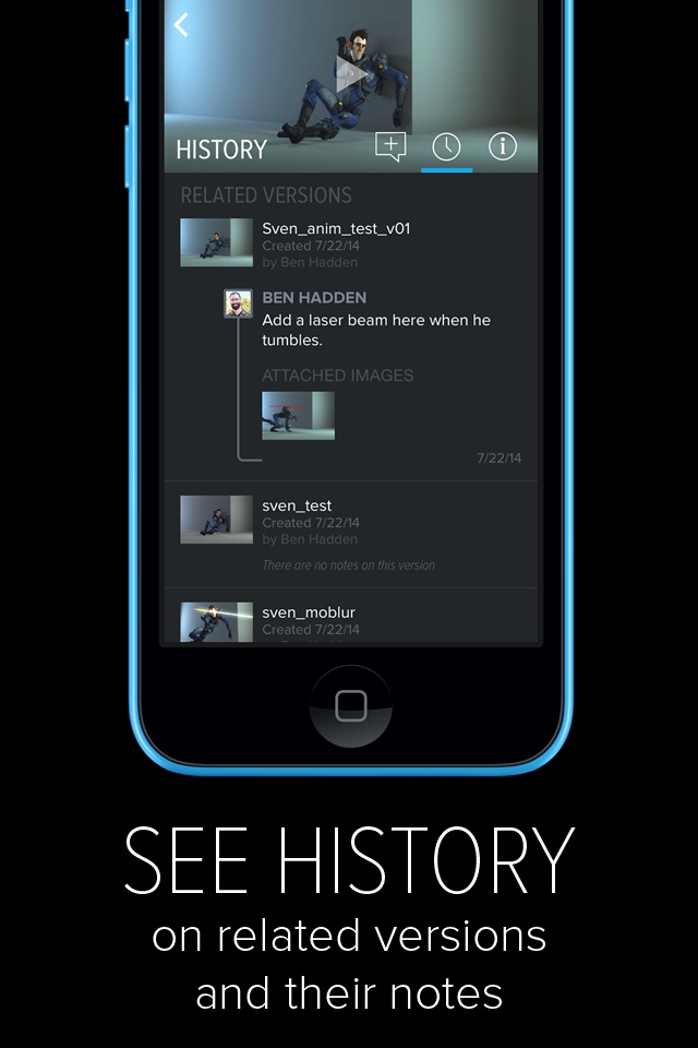 iPhone screenshot