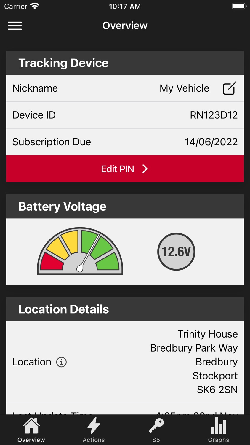 iPhone screenshot